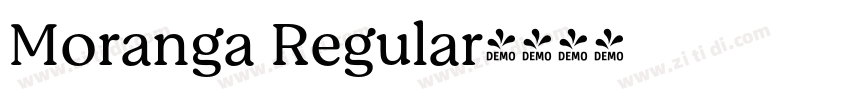 Moranga Regular字体转换 Moranga Regular字体转换